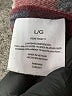 HFX Plaid Burgundy Coat Size L - photo 7