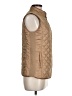 Rafaella 100% Polyester Solid Gold Vest Size M - photo 4