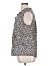 Westport 1962 Silver Sleeveless Blouse Size XL - photo 5