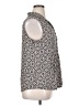 Westport 1962 Silver Sleeveless Blouse Size XL - photo 4