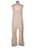Marine Layer Solid Tan Jumpsuit Size M - photo 2