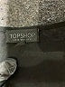 Topshop Black Long Sleeve Blouse Size 10 - photo 7
