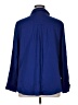 Chico's 100% Modal Blue 3/4 Sleeve Button-Down Shirt Size XL (3) - photo 2