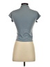 Shein Gray Short Sleeve Turtleneck Size 4 - photo 2