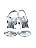 Naturalizer Silver Sandals Size 8 1/2 - photo 2