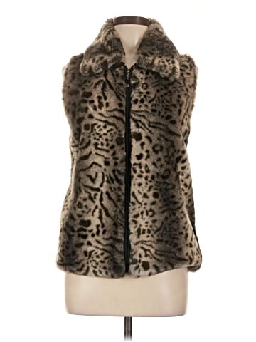Lisa International Faux Fur Vest (view 1)