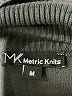 Metric Knits 100% Viscose Black Turtleneck Sweater Size M - photo 7