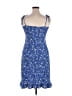 Express 100% Polyester Blue Cocktail Dress Size 11 - 12 - photo 2