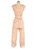 Sienna Sky 100% Polyester Stars Tan Jumpsuit Size XS - photo 2
