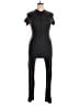 Love University Solid Black Jumpsuit Size XL - photo 1