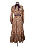Shein Brown Casual Dress Size 4 - photo 1