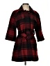 Gap Plaid Red Wool Coat Size S - photo 1