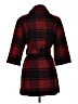 Gap Plaid Red Wool Coat Size S - photo 2