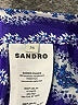 Sandro 100% Polyester Chevron-herringbone Blue Casual Skirt Size EU (FR) 36 / US 4 - photo 4