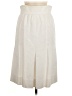Adele Simpson Chevron-herringbone Ivory Casual Skirt Size 6 - photo 1