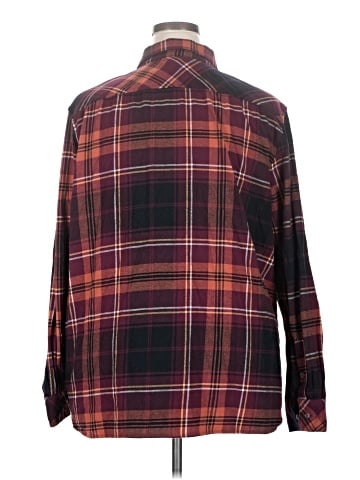 Natural Reflections Long Sleeve Button-Down Shirt (view 2)