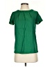 Boden Solid Green Short Sleeve Blouse Size 2 - photo 1