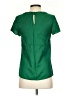 Boden Solid Green Short Sleeve Blouse Size 2 - photo 2
