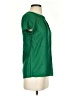 Boden Solid Green Short Sleeve Blouse Size 2 - photo 4