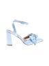 Lulus Blue Heels Size 8 1/2 - photo 1