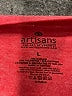 Artisans Red Short Sleeve T-Shirt Size L - photo 7