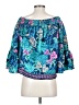 Lilly Pulitzer Teal 3/4 Sleeve Blouse Size XS - photo 2