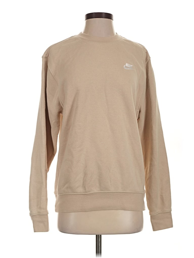 Pre-owned Nike Sweatshirt In Tan