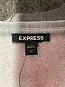 Express Solid Gray Casual Dress Size M - photo 7