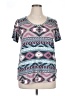Assorted Brands Teal Short Sleeve Top Size XL - photo 1
