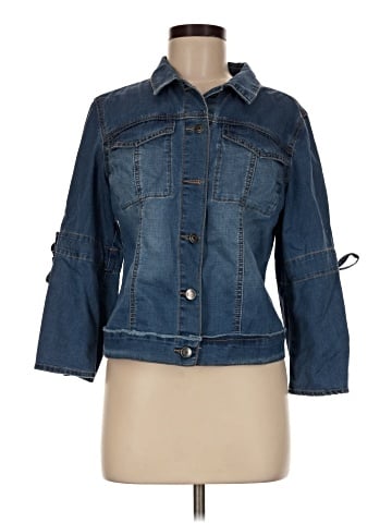Kaari Blue Denim Jacket (view 1)