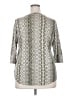 Relativity Gray 3/4 Sleeve Blouse Size 2X - photo 2