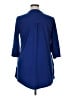 Reborn Blue 3/4 Sleeve Blouse Size XL - photo 2