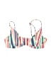 Blackbough Stripes Pink Swimsuit Top Size S - photo 1