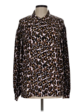 Diane Von Furstenberg Long Sleeve Blouse