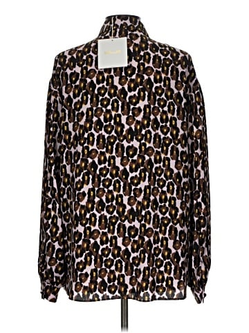 Diane von Furstenberg Long Sleeve Blouse (view 2)