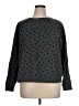 Boden Polka Dots Gray Sweatshirt Size XL - photo 1