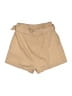 Intermix 100% Cotton Tan Khaki Shorts Size 4 - photo 2