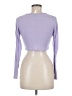 Shein Purple Long Sleeve Top Size 6 - photo 2