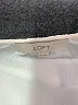 Ann Taylor LOFT 100% Polyester Ivory Sleeveless Blouse Size M - photo 7