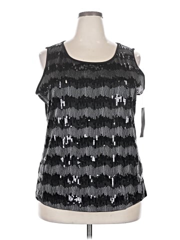Notations Sleeveless Blouse (view 1)