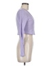 Shein Purple Long Sleeve Top Size 6 - photo 4
