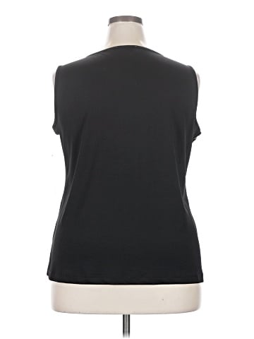 Notations Sleeveless Blouse (view 2)