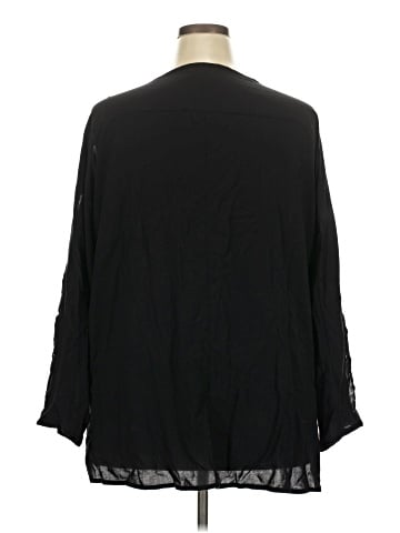 Ava & Viv 3/4 Sleeve Blouse (view 2)