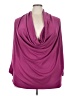 Poliana Plus Purple Pullover Sweater Size 5X - photo 1