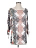 Tribal Silver 3/4 Sleeve Blouse Size P - Sm - photo 1