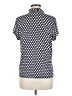 Shimera Polka Dots Blue Short Sleeve Blouse Size M - photo 2
