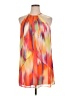 Bisou Bisou 100% Polyester Tie-dye Orange Cocktail Dress Size 14 - photo 1