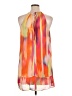 Bisou Bisou 100% Polyester Tie-dye Orange Cocktail Dress Size 14 - photo 2