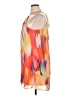 Bisou Bisou 100% Polyester Tie-dye Orange Cocktail Dress Size 14 - photo 5