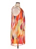 Bisou Bisou 100% Polyester Tie-dye Orange Cocktail Dress Size 14 - photo 4